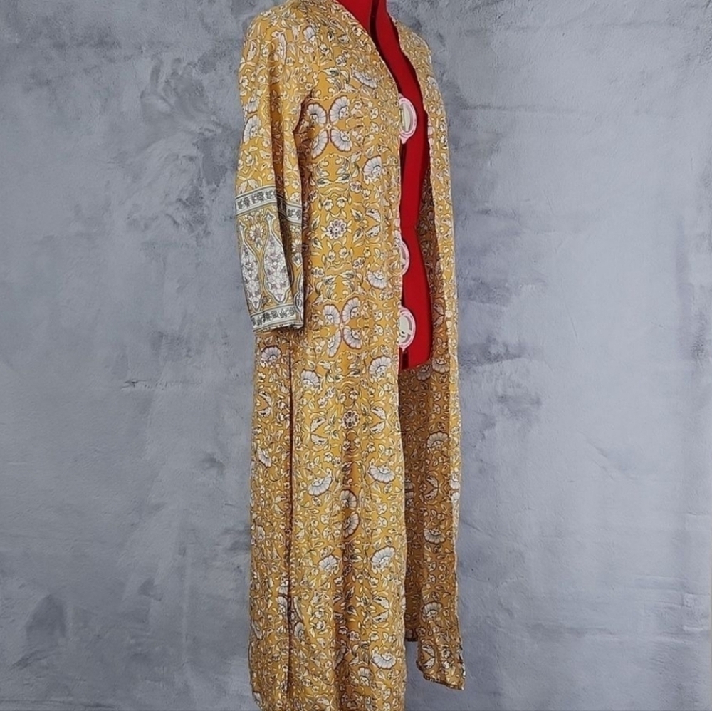 Lovefire yellow floral coverup - Picture 2 of 13